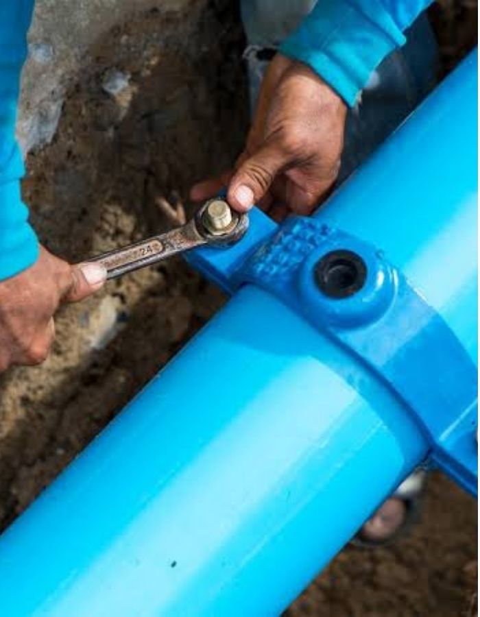 Beautiful pipe layout with customized pressure controls