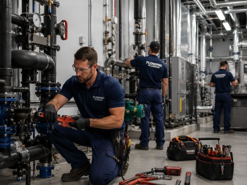 Corporate pump layout and pipeline infrastructure